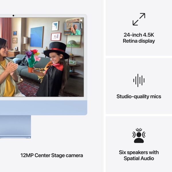 Apple iMac 24inch M4-Chip 256GB All-in-one-pc