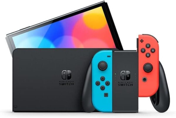 Nintendo Switch OLED Rood/Blauw