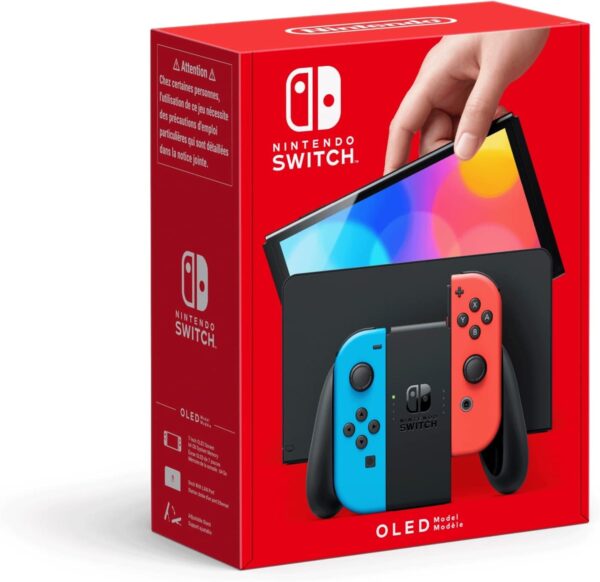 Nintendo Switch OLED Rood/Blauw