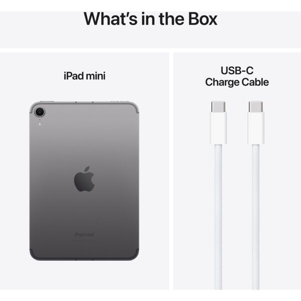 APPLE iPad Mini 2024 Wifi 128 GB Spacegrijs#4 Apple iPad Mini (2024) – WiFi – 128GB – Spacegrijs