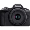 Canon EOS R50 + RF-S 18-45mm – Zwart
