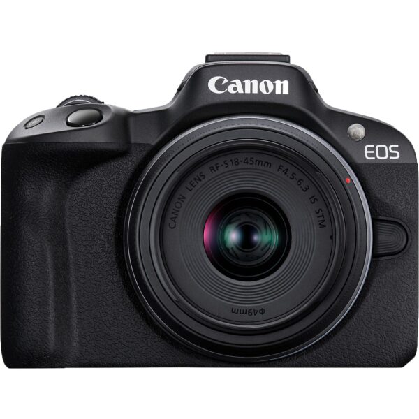 CANON EOS R50#2 Canon EOS R50 + RF-S 18-45mm – Zwart