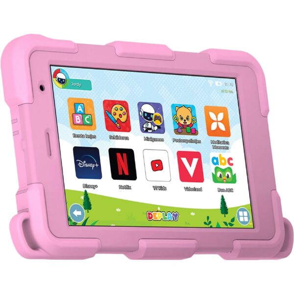 DEPLAY Kids Tablet SMART 4#1 DEPLAY Kids Tablet SMART 4+ – 8" – 64GB – Roze – WiFi