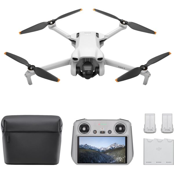 DJI Mini 3 Fly More Combo + RC Smart Controller – Drone – Grijs