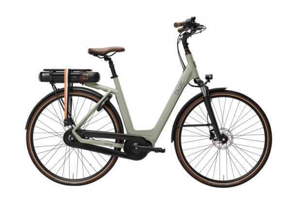 QWIC Echo Daily Dames E-bike Khaki Green
