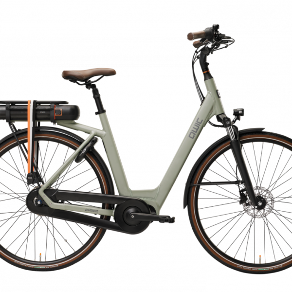 QWIC Echo Daily Dames E-bike Khaki Green