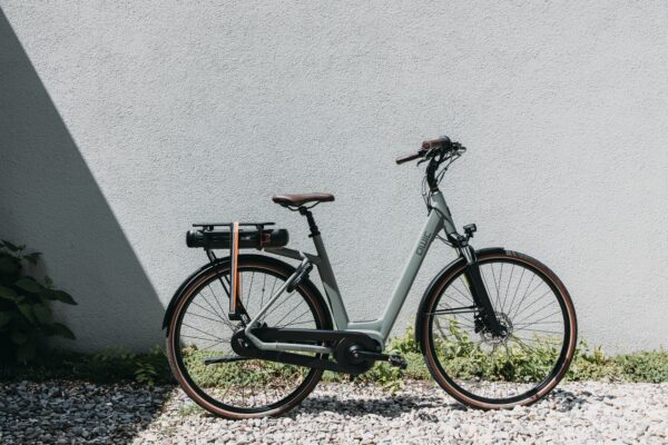 QWIC Echo Daily Dames E-bike Khaki Green