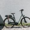 QWIC Echo Daily Dames E-bike Khaki Green