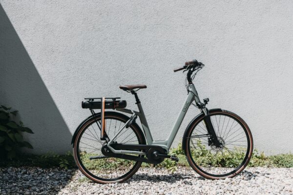 QWIC Echo Daily Dames E-bike Khaki Green